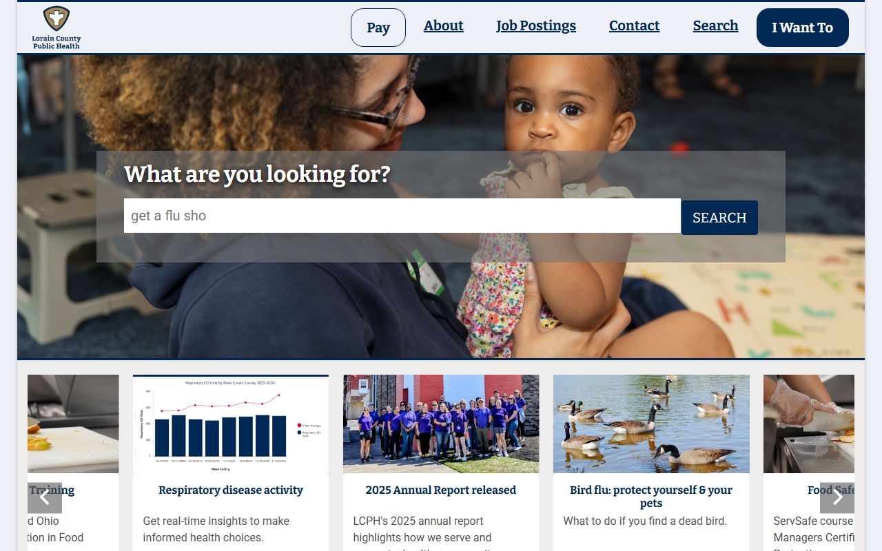 Lorain County Public Health obituary and death records for Elyria Ohio