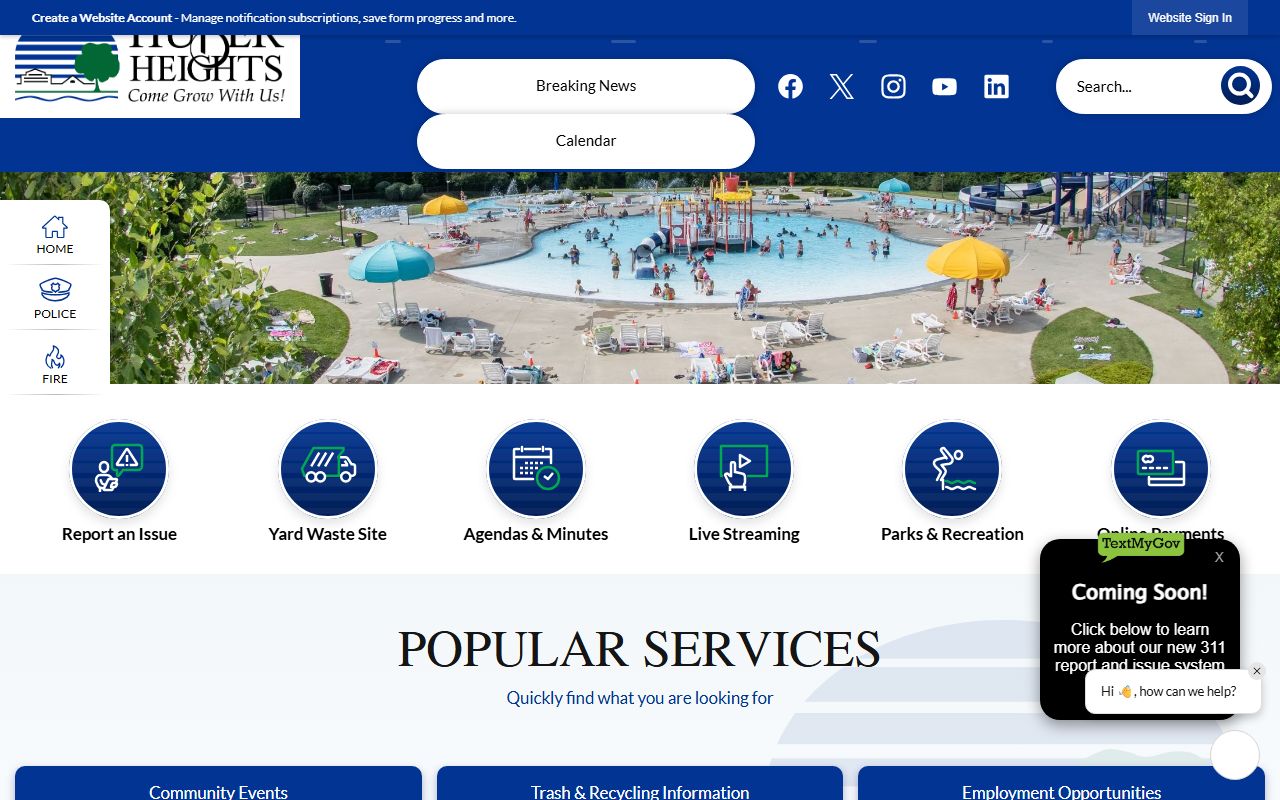 Huber Heights Ohio obituary death records city resources