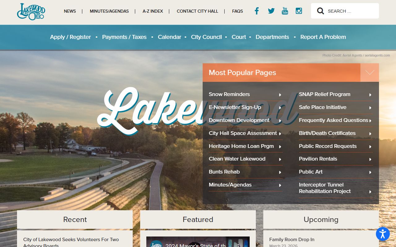Lakewood Ohio obituary and death record resources