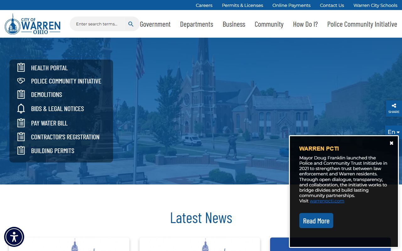 Warren Ohio obituary death records city resources