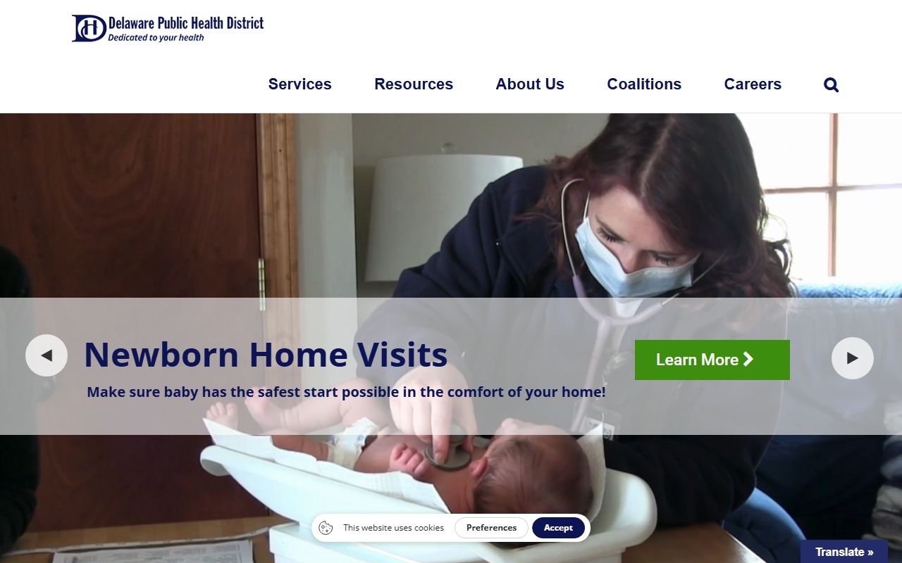 Delaware County obituary death records health district vital statistics page