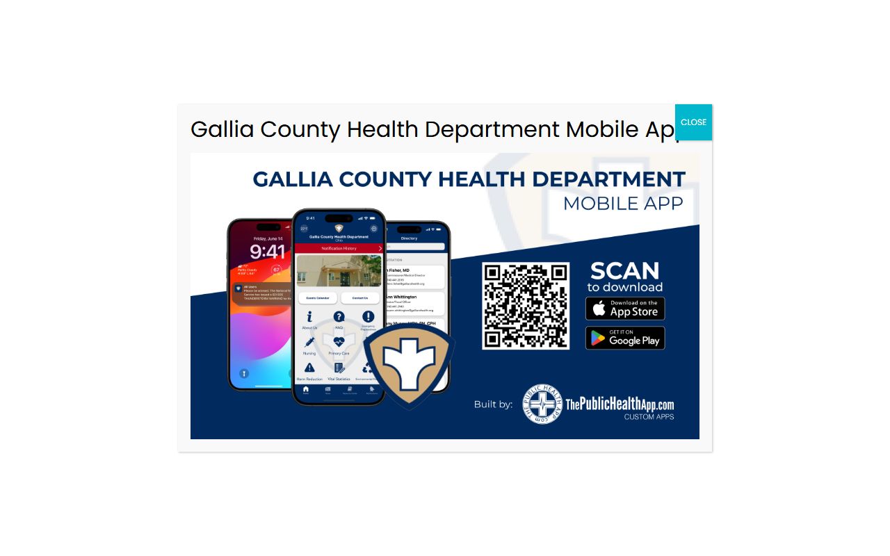 Gallia County obituary death records general health district vital statistics page