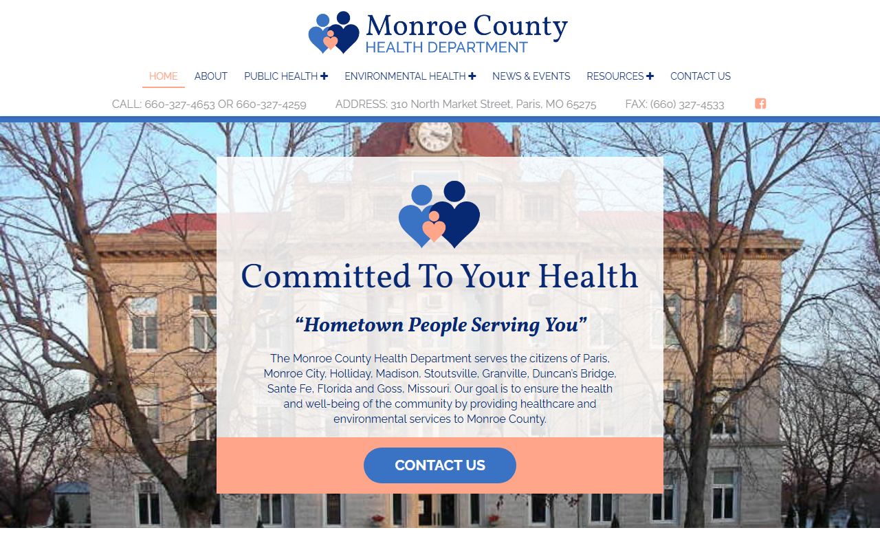 Monroe County Ohio Health Department obituary and death records